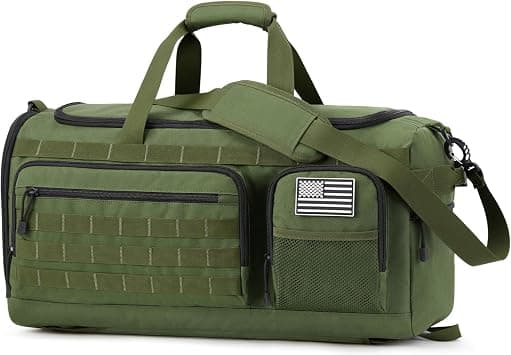G4Free 3-in-1 Duffle Bag Travel Gym Sports, Large Tactical Duffel Backpack, Green, Large, Tactical Duffle Bag on Amazon - Best Deal Finder