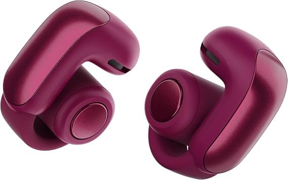 Bose Limited Edition Ultra Open Earbuds with OpenAudio Technology, Open Ear Wireless Earbuds, Up to 48 Hours of Battery Life, DEEP PLUM on Amazon.ae - Price Tracker