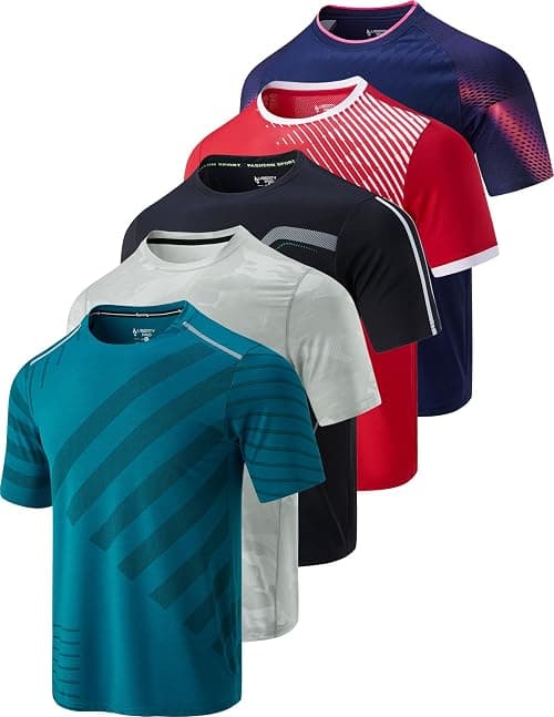 Liberty Imports Men's Athletic Crew Neck Short Sleeve T Shirts Undershirt on Amazon - Best Deal Finder