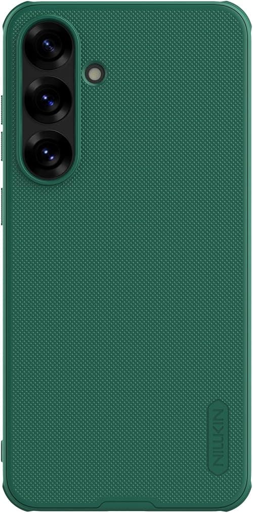 Nillkin Super Frosted Shield Pro Case for Samsung Galaxy S25 Plus – Matte Anti-Slip Protective Cover with Shock Absorption, Raised Lens Guard & Precise Fit – Green on Amazon.sa - Price Tracker