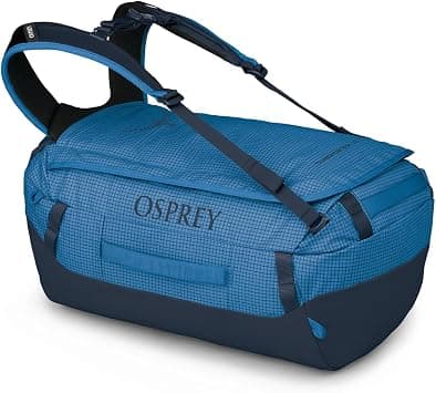 Osprey Transporter 30L Travel Duffel Bag, Blue Flame/Nocturnal Blue, Blue Flame/Nocturnal Blue, 30l on Amazon - Best Deal Finder