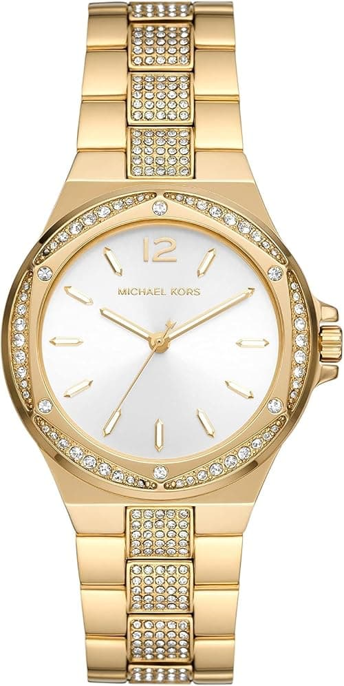 Michael Kors Lennox Women's Watch, Stainless Steel Watch for Women with Steel or Silicone Band on Amazon.sa - Price Tracker