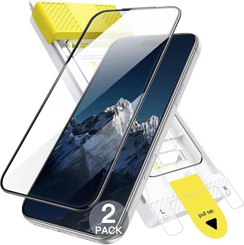 JETech 3D 9H+ Screen Protector for iPhone 18 Pro Max/17 Pro Max, 2-Pack على Amazon.ae - متتبع الأسعار