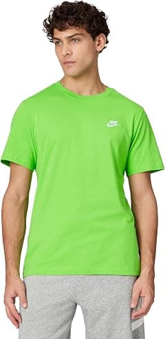 Nike Mens M Nsw Club Tee T-Shirts - متتبع أسعار Amazon.sa