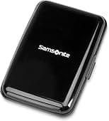 Samsonite® Aluminum RFID Wallet, Black, Black, Modern - Amazon.ae Price Tracker