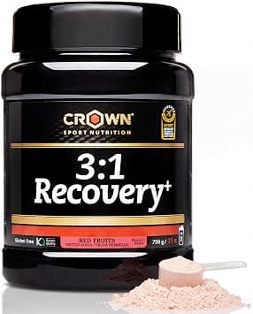 Crown Sport Nutrition 3:1 Recovery+ Muscle Recovery with Whey Protein Isolate. Fast Assimilation and High Amino Acid Content (750g Bottle) (750g, Red Fruits) on Amazon - Best Deal Finder