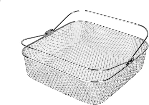 Air fryer Basket 8inch Square Air Fryer Basket for Instant Vortex Air Fryer,COSORI,Philips Air Fryer,Air Fryer Accessories,Mesh Basket for Air Fryer on Amazon - Best Deal Finder