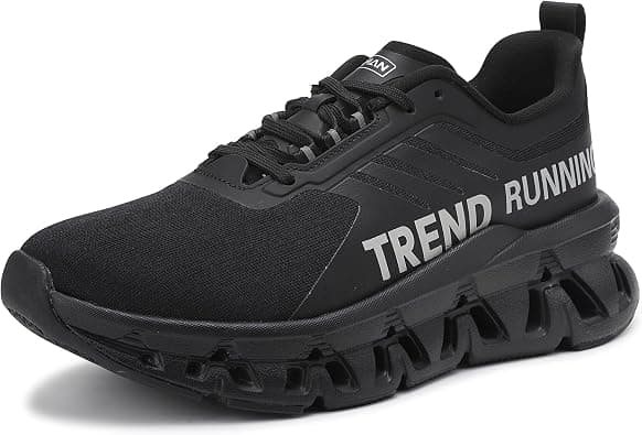 KMAN Mens Running Non Slip Shoes Athletic Gym Workout Sneakers Comfortable Walking Outdoor Trainer Sizes 41-46 on Amazon.ae - Price Tracker