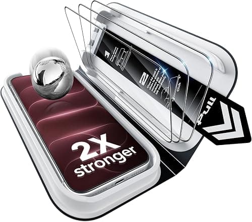 ESR 3 Pack for iPhone 18 Pro/17 Pro Screen Protector, Classic على Amazon.ae - متتبع الأسعار