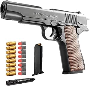 oy Guns Cool 1911 Toys Fake Gunn Guns for Boys Toy Guns That Look Real Nerf Gun Pistol Ejecting Magazine Toy Pistol Cap Nerf Gun Cool Stuff - Unique Gift Intended for Fun, Not Distance or Accuracy on Amazon.ae - Price Tracker