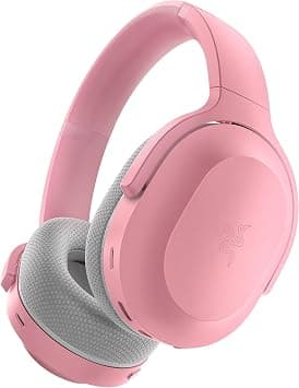 Razer Barracuda Wireless Gaming & Mobile Headset (PC, Playstation, Switch, Android, iOS) - 2.4GHz Wireless + Bluetooth, Integrated Noise-Cancelling Mic, 50mm Drivers, 40 Hr Battery - Quartz Pink on Amazon - Best Deal Finder