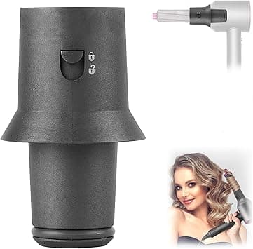 Upgraded Version Replacement Adapter Hair Dryer Converting To Curling Iron Styler for Dyson Supersonic Hair Dryer HD01 HD02 HD03 HD04 HD07 HD08, (Adaptor for Dyson Hair Dryer To Curling Iron Styler) on Amazon.ae - Price Tracker