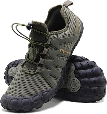 Weweya Barefoot Shoes Men Minimalist Running Cross Training Shoe on Amazon.sa - Price Tracker