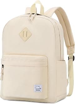 VASCHY Large School Bag for Boys Girls, Lightweight Water Resistant Women Backpack Kids Bookbag Casual Daypack - Amazon.sa Price Tracker