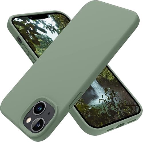 OTOFLY Designed for iPhone 14 Plus Case, Silicone Shockproof Slim Thin Phone Case for iPhone 14 Plus 6.7 inch (Calke Green) on Amazon.ae - Price Tracker