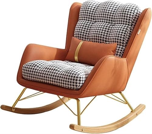Comfortable Off White Technology Fabric Balcony Rocking Chair for Adults Ideal for Living Room Use. on Amazon.ae - Price Tracker