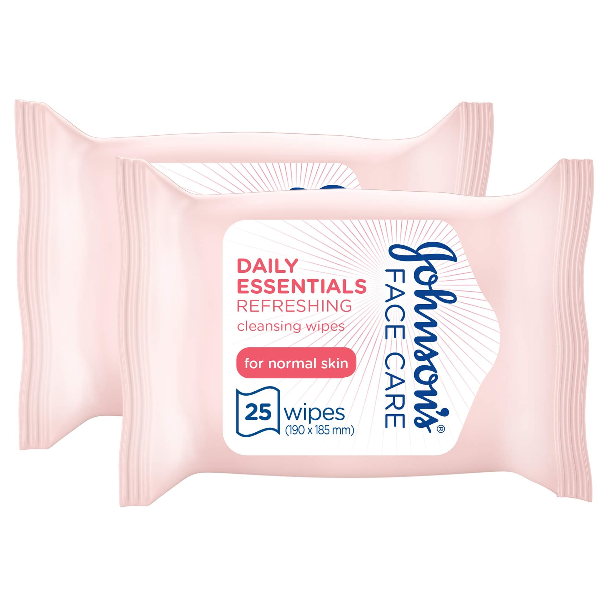 Johnson & Johnson Micellar Wipes Refreshing with Skin-Loving Minerals, Pack of 2x25 Wipes, Suitable_for Normal Skin Types, Gentle Makeup Remover Wipes, Hydrates and Cleanses, Safe_for Sensitive Eyes on Amazon.ae - Price Tracker