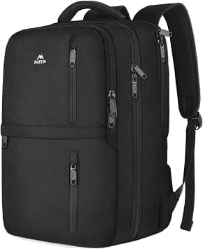 MATEIN Travel Backpack, 25L Flight Approved Carry on Hand Luggage, Water Resistant Anti-Theft Business Large Daypack Weekender Bag for 15.6 Inch Laptop, Black on Amazon.ae - Price Tracker