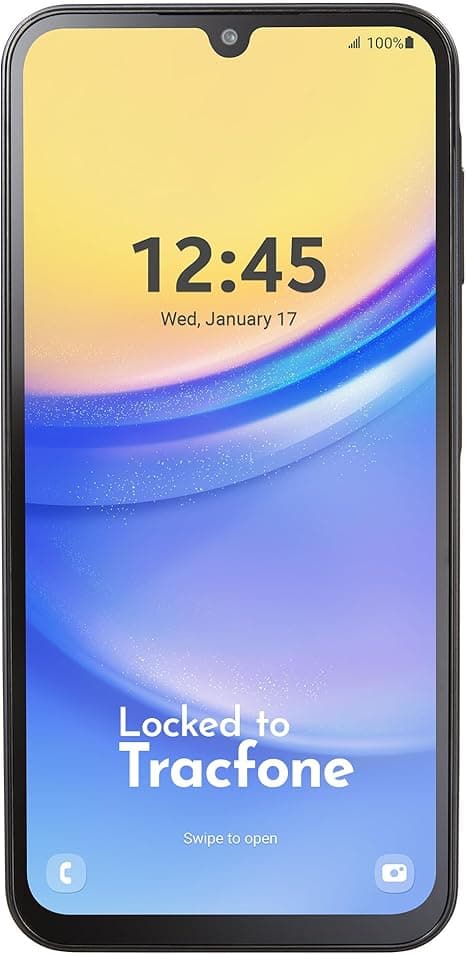 Tracfone | Samsung Galaxy A15 5G | Locked | 128GB | 5000mAh Battery | 50MP Main Camera| 6.5-in. AMOLED Display | Black on Amazon.ae - Price Tracker