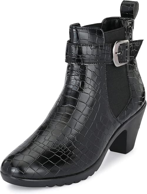 Burwood Women's Buckle Ankle Boot on Amazon - Best Deal Finder