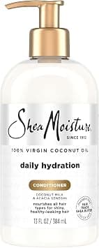 Shea Moisture 100 Percent Virgin Coconut Oil Daily Hydration Conditioner For Unisex, 384 ml on Amazon.ae - Price Tracker