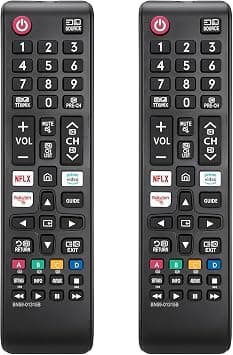 Elterazone 2 Pack Universal Remote Control for Smart TV, LCD, LED, QLED, UHD, FHD, HD TVs - Compatible with Multiple Brands, Easy Setup, Precise Control, and Durable Design – Remote Control on Amazon.ae - Price Tracker