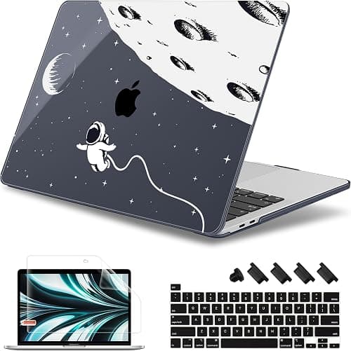 May Chen for MacBook Pro 13 inch Case 2022 2021 2020 Release A2338 M2 M1 A2289 A2251, Plastic Crystal Hard Shell Case Cover for MacBook Pro 13 inch Touch Bar Fits Touch ID, Astronaut Flight on Amazon.ae - Price Tracker