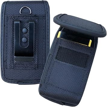 Flip Phone Holster with Belt Loop and Clip, Nylon Pouch Case Holder for Nokia 2660 2760, Alcatel Go Flip 4, Myflip, Cingular Flip 4, LG TCL Flip Pro Classic, Plum Flipper 4G on Amazon.ae - Price Tracker