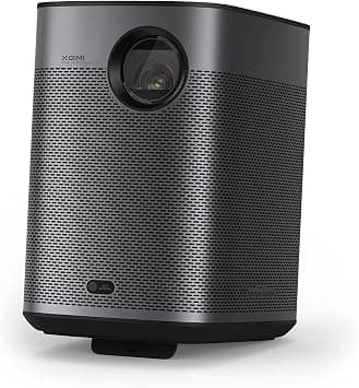 XGIMI HALO+ Full HD Long Throw Portable Projector, 700 ISO Lumens, Up to 200" Screen Size, 2x 5W Harman/Kardon Speakers, Built-in 2.5Hrs Battery, for Home/Office/Camping/Travel - Space Grey on Amazon.ae - Price Tracker