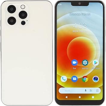 جوال اي 13 برو ماكس الذكي، هاتف محمول غير مقفل بشاشة 6.1 بوصة عالية الدقة وتعرف الوجه، 5G وواي فاي بسرعة 2.0 جيجاهرتز، كاميرا مزدوجة وبطارية 4000 مللي أمبير، هاتف ذكي يعمل بنظام أندرويد 12 على أمازون - دليلك لأفضل العروض