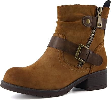 Dunes Women's Max Moto Boot, Wide Widths Available على Amazon.ae - متتبع الأسعار