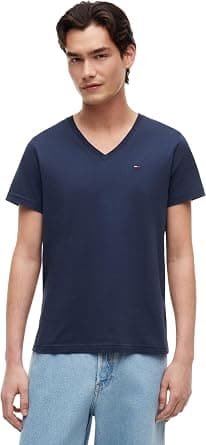 Tommy Jeans Mens TJM Original Jersey V Neck Knit Tops on Amazon - Best Deal Finder