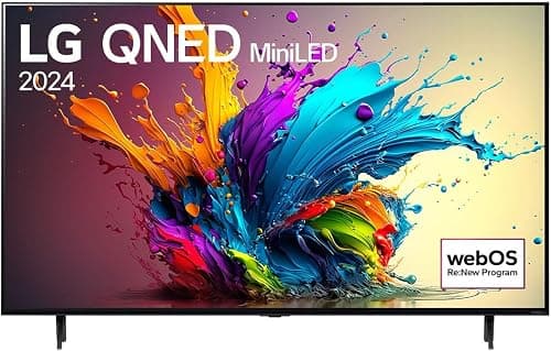 LG 65 Inch QNED MiniLED QNED90 Smart 4K TV AI Magic remote HDR10 webOS24 2024 Black on Amazon.ae - Price Tracker