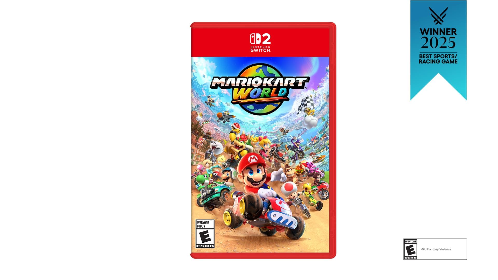 Mario Kart World, Nintendo Switch 2 Game, ESRB Rating E on Amazon.ae - Price Tracker