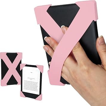 Strapsicle Silicone Hand Straps | Accessory for 6" Kindles & Paperwhite (2012-2019) and 6" Kobo e-Readers | 2-Pack | Blush on Amazon.ae - Price Tracker