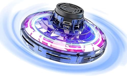 Flying Spinner With LED Light, Drone for Kids Hand Operated Mini Drones for Kids, UFO Magic Indoor & Outdoor Game s, Cool Stuff Gadgets For Boys & Girls Best For Gift Color Blue on Amazon - Best Deal Finder
