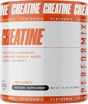 PERFORMIX - Creatine Monohydrate - 5000 mg Per Serving (5g) - Pre Workout - Increase Muscle Mass, Improve Strength & Reduce Fatigue - Creatine Monohydrate Powder - Unflavored - 80 Servings - 400g on Amazon.ae - Price Tracker
