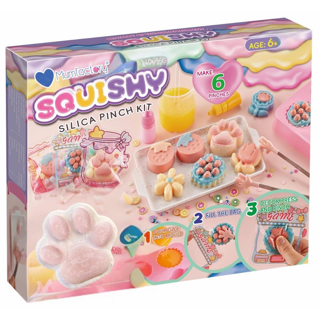 Mumfactory Squishy Toys DIY Kit - Create Custom Squishy Toys - Fun Craft Kit for Kids - Stress Relief & Skill Development - Pink on Amazon.ae - Price Tracker