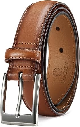CHAOREN Mens Belts Leather 1 1/8" for Gift Men - Perfect Companion to Mens Dress Shoes on Amazon.ae - Price Tracker