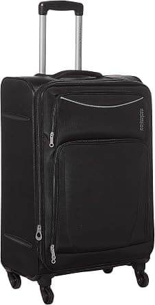 American Tourister Portland Softside Spinner Luggage Cabin trolley 55cm - Black on Amazon.sa - Price Tracker
