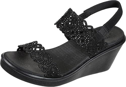 Skechers Women's Rumble on-Sassy DayZ Wedge Sandal on Amazon - Best Deal Finder