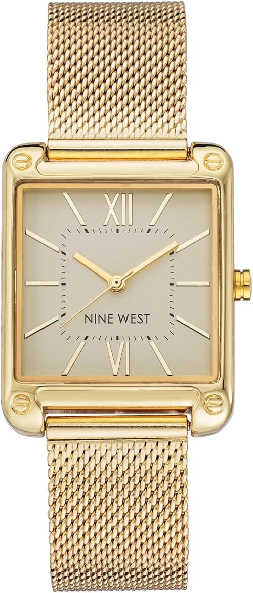 Nine West Women's Mesh Bracelet Watch on Amazon - Best Deal Finder
