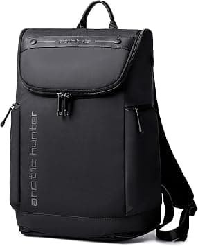 ah arctic hunter 15.6 Inch Laptop backpack Waterproof Business casual Travel backpack for Men Women, B00465 (Black) on Amazon.ae - Price Tracker