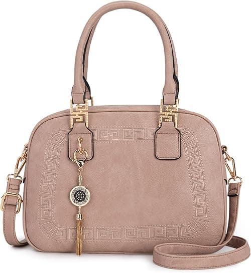 Montana West Small Top Handle Purse for Women Crossbody Satchel Handbag Barrel Bag on Amazon.ae - Price Tracker