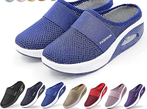 Slip-On Walking Shoes Walking Shoes For Women Lightweight Orthopedic Diabetic Walking Sandals Slippers on Amazon.ae - Price Tracker