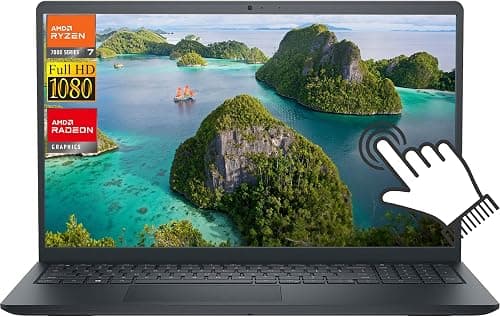 Dell Inspiron 15 3000 Touchscreen Laptop 15.6" FHD (1920x1080) IPS, 8 Cores AMD Ryzen 7 7730U Up to 4.5 Ghz, 16GB RAM 1TB SSD, AMD Radeon Graphics, SD Card Reader, Windows 11 on Amazon.ae - Price Tracker