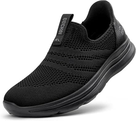 ODCKOI Slip On Sneaker Men's Hands Free Sports Shoes Slip-Ins Wide Toe Box Walking Lightweight Jogging Shoes Outdoor Breathable Road Running Trainers on Amazon.ae - Price Tracker
