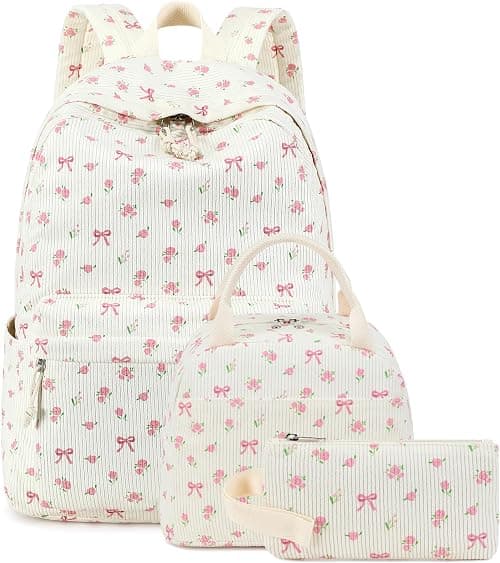 School Backpacks for Boys Girls Bookbag Teens Backpack Set Tote Shoulder Bag and Pencil Case on Amazon.ae - Price Tracker