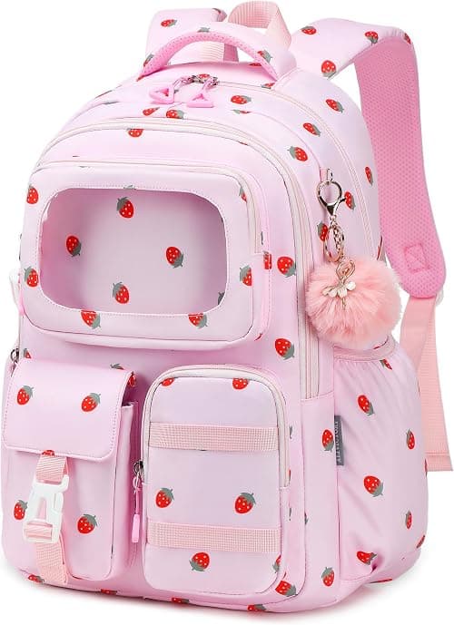 AO ALI VICTORY Backpack for Girls with Lunch Bag Kids School Bags for Elementary Middle School Students Cute Bookbag Set on Amazon.ae - Price Tracker