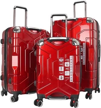 STARGOLD Trolley Luggage Set of 3 PCS Suitcase Bag TPC Hardside 360 Rotating Wheels And Lockable System Travel Luggage TPC42 on Amazon.ae - Price Tracker